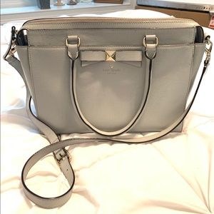 Kate Spade Purse || like new || light grey